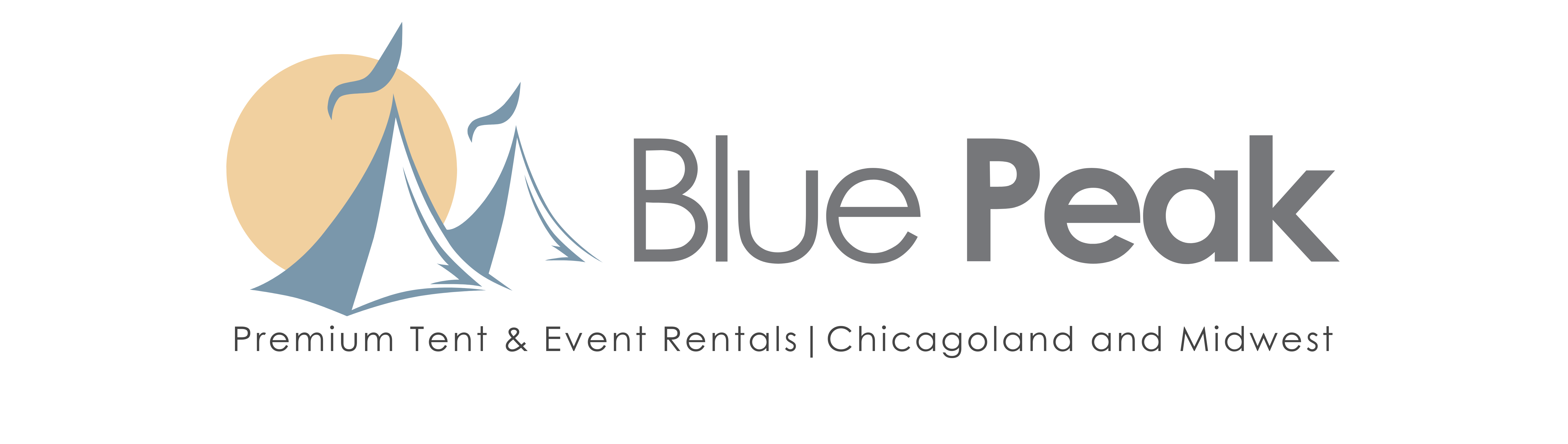 Blue Peak Tents, Inc. Logo