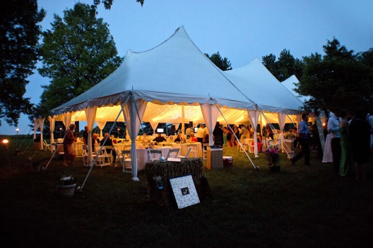 50x100 Century Tent Wedding Blue Peak Tents, Inc.