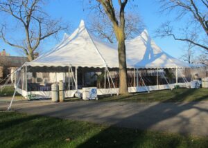 50x70 Century Tent in November