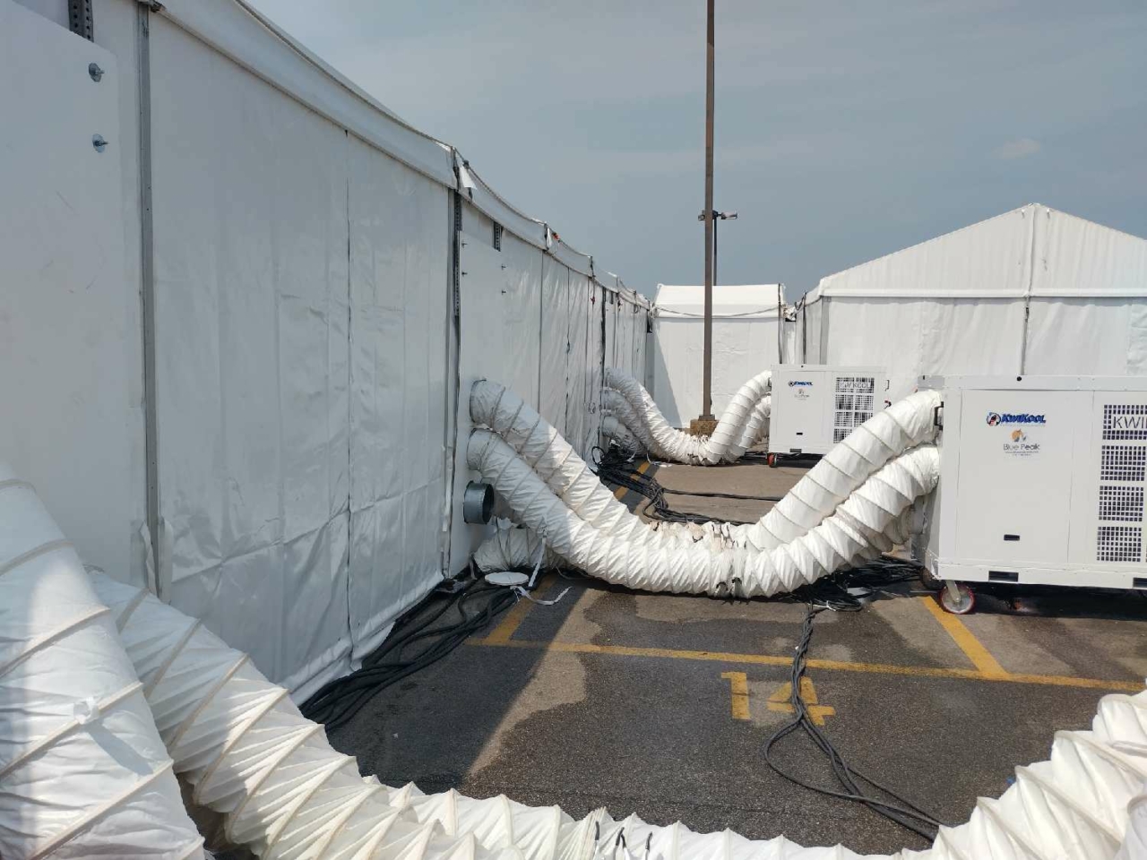 AirConditioning Blue Peak Tents, Inc.