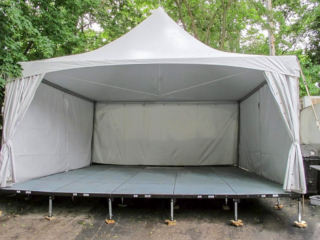 tent stage rental