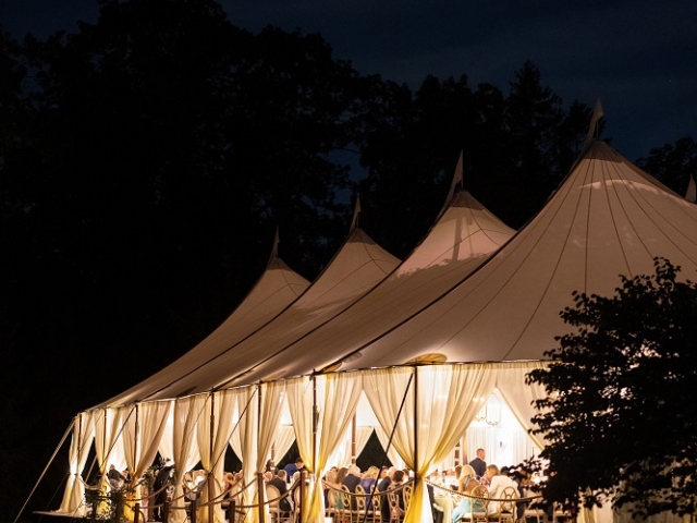 Tent Leg Draping