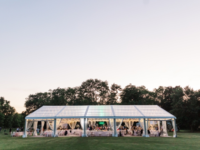 Clear Top structure wedding tent