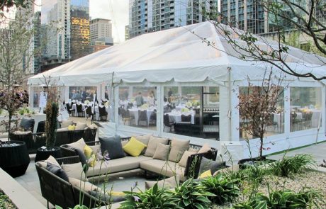 corporate tent rental in Chicago