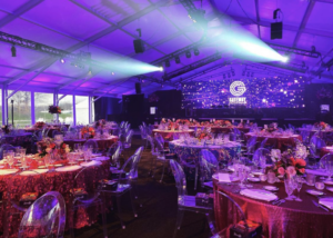 Large gala structure tent