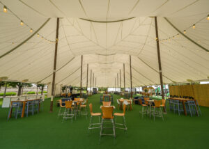 Sailcloth Social Venue Tent in downtown Chicago, Illinois