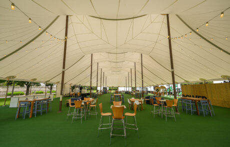 Sailcloth Social Venue Tent in downtown Chicago, Illinois