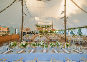 Sailcloth Wedding Reception Tent