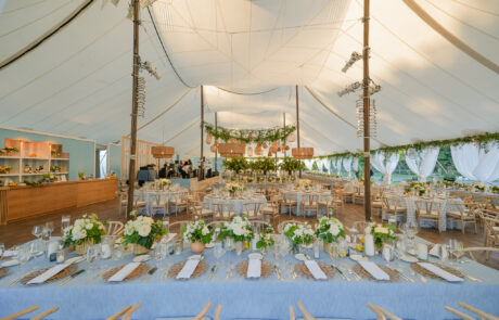 Sailcloth Wedding Reception Tent