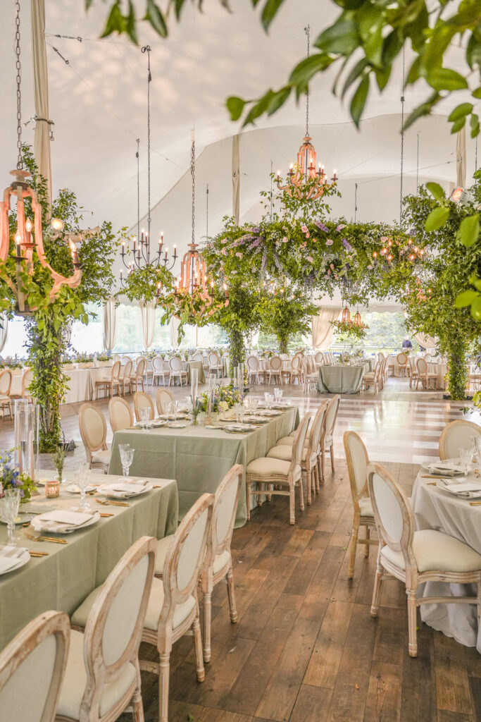 Century Tent interior