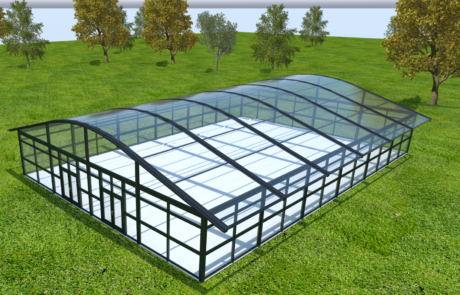 20M x 30M Arcum Tent Rendering