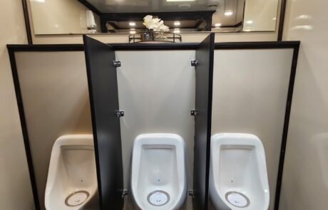 wedding bathroom trailer