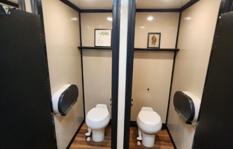 high end restroom trailer