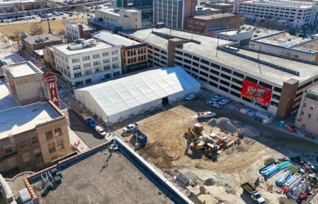 Construction Tent
