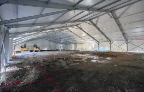 Large job tent