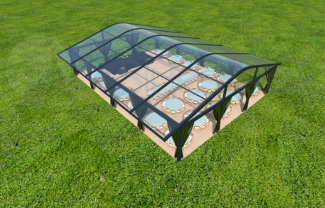 tent rendering 3d