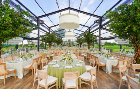 Atrium Tent Wedding