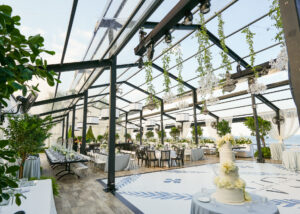 Atrium Tent Wedding