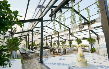 Atrium Tent Wedding