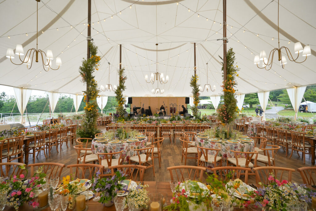 Sailcloth Wedding Tent Rental