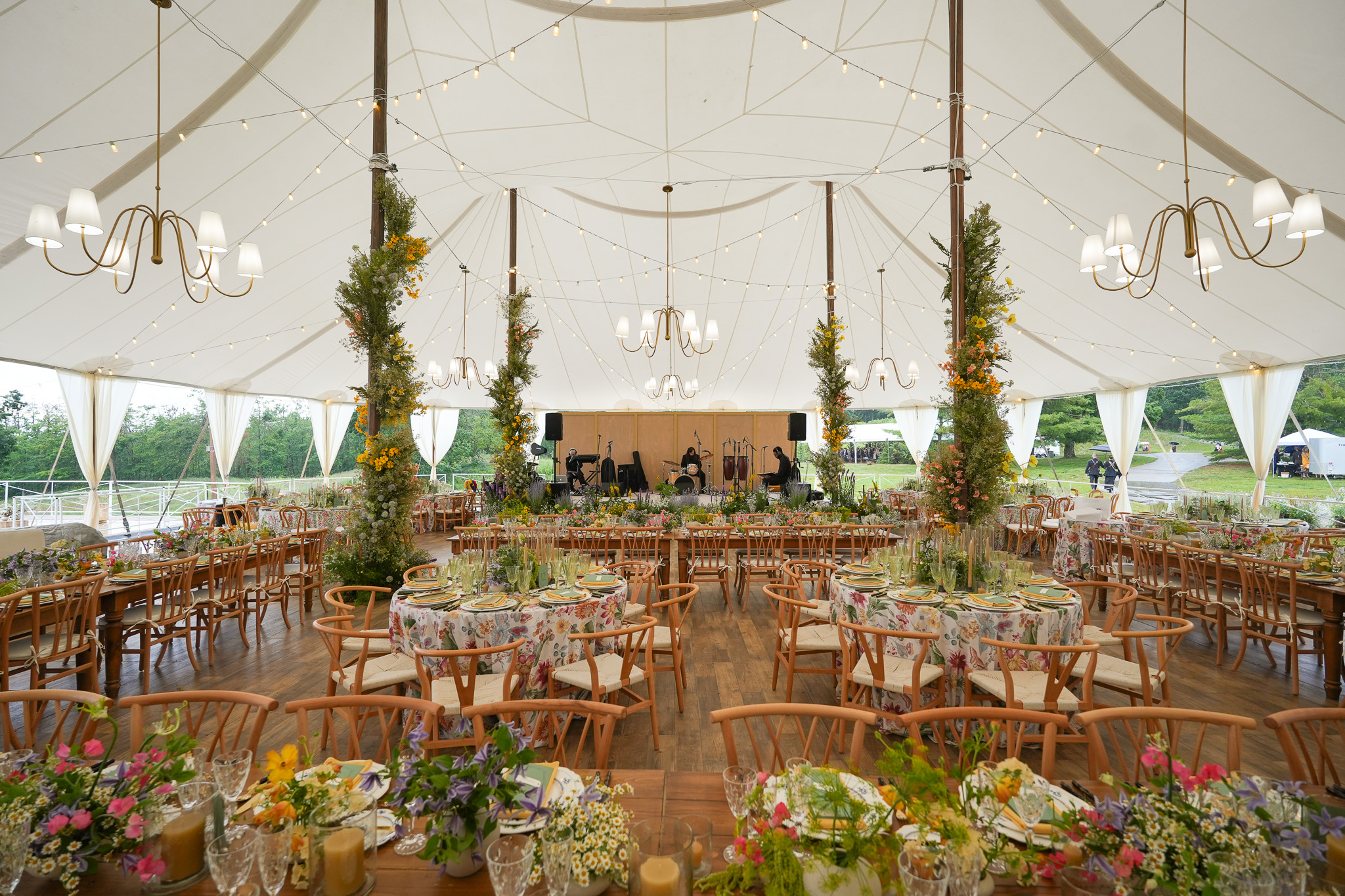 Sailcloth Wedding Tent Rental