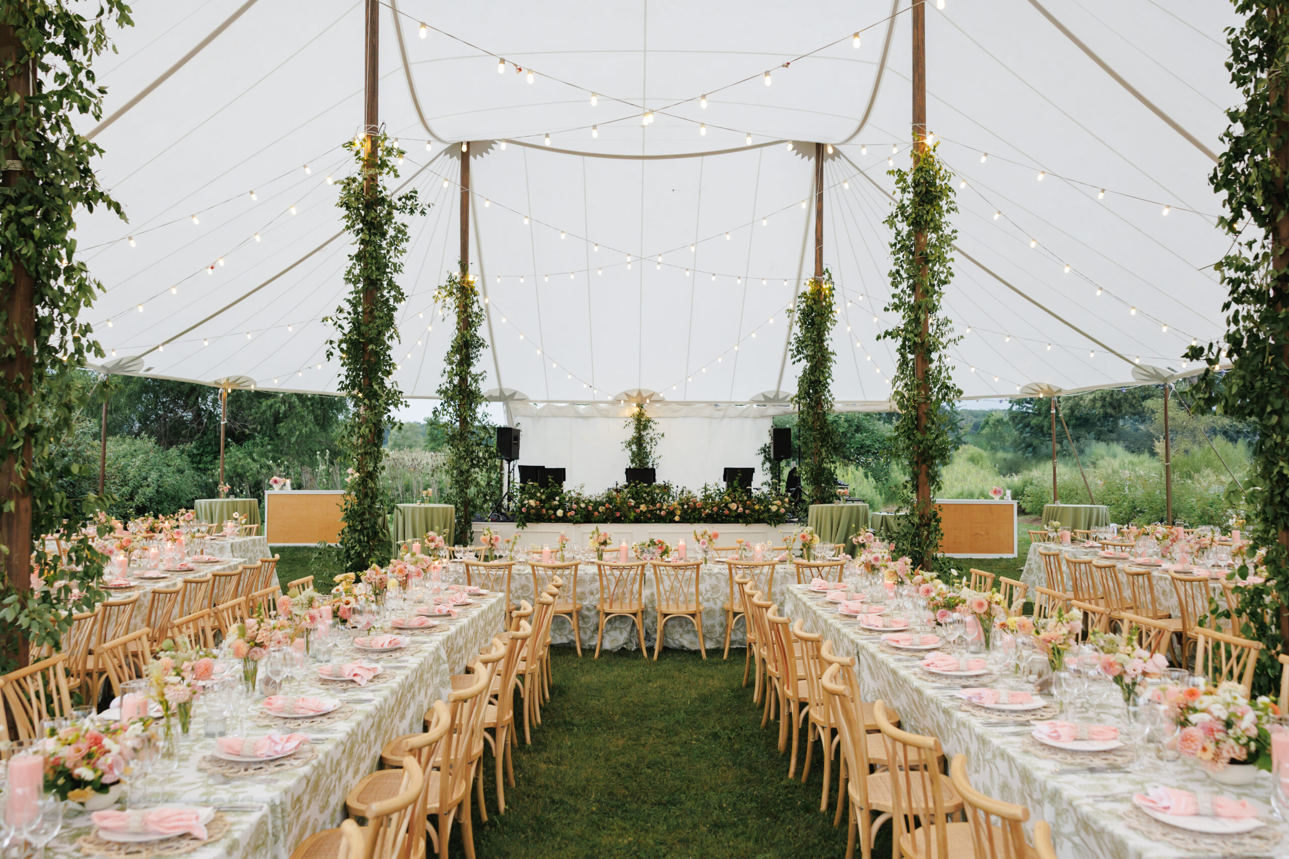 Sailcloth Wedding Tent